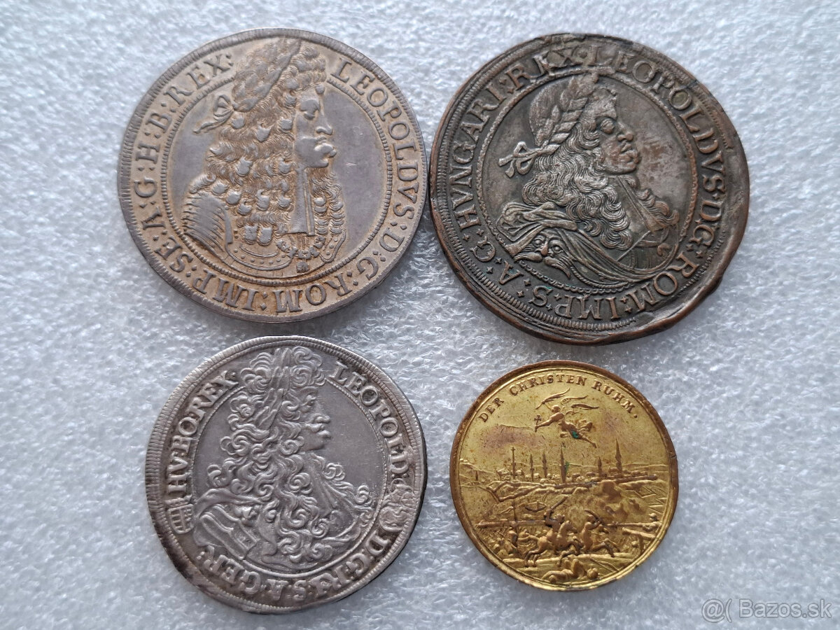 Mince Leopold I. Habsburgsky 1658 – 1705