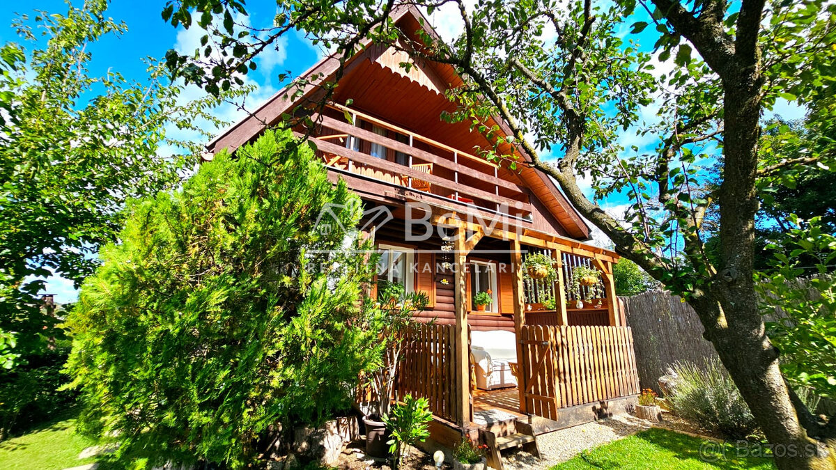 KRÁSNA CHATA V RIMAVSKEJ SOBOTE 1677m2 - NA PREDAJ