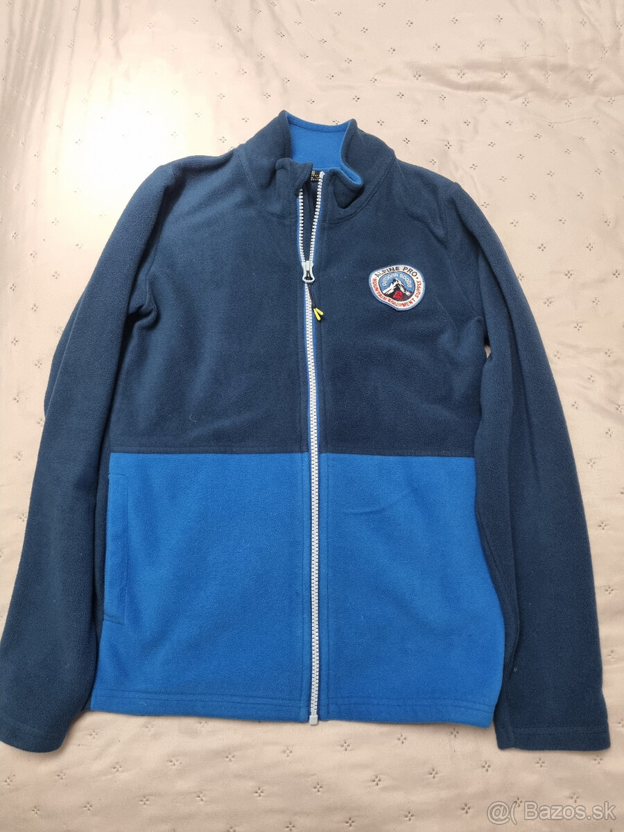 Detska Fleece mikina za zips Alpine Pro vel 152-158