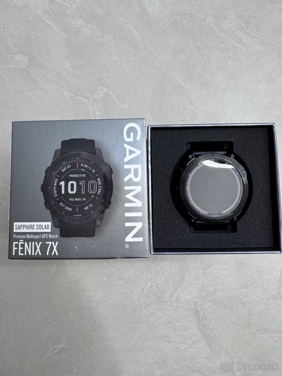 Garmin Fenix 7x Sapphire Solar