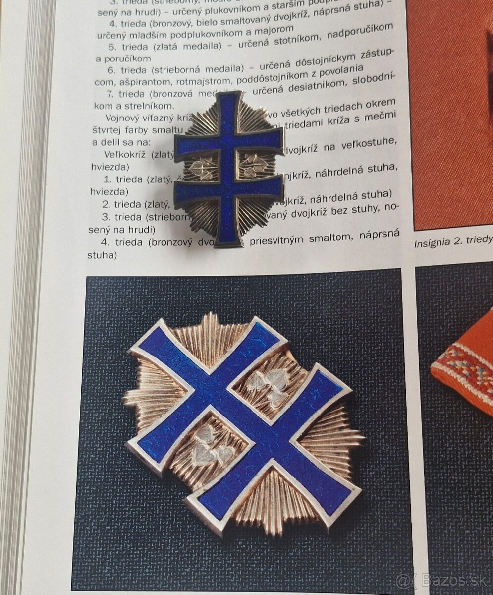 Vojenný víťazný kríž tretej triedy.
