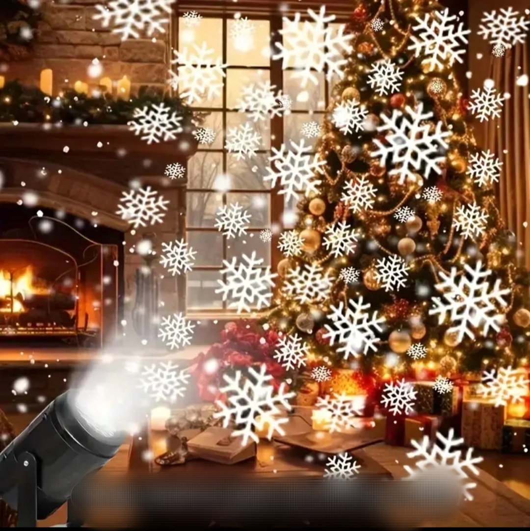 Projektor snehové vločky