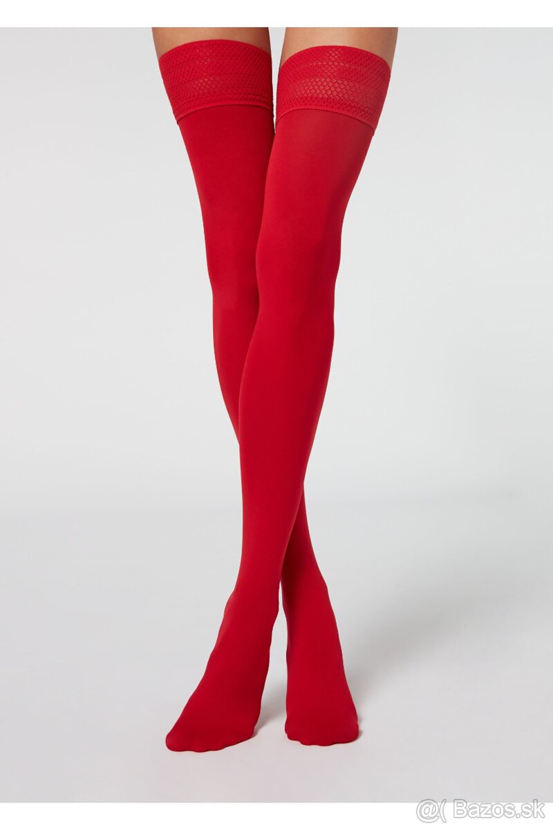 Cervene samodrzky Calzedonia