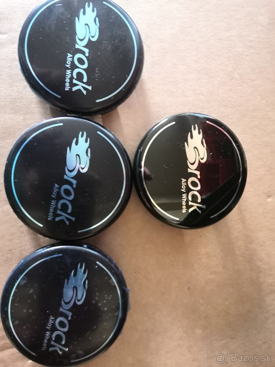 Stredové krytky kolies Brock 60 mm