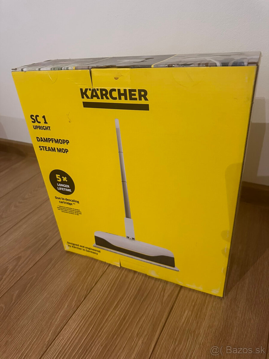 Predám nový, parný mop Kärcher