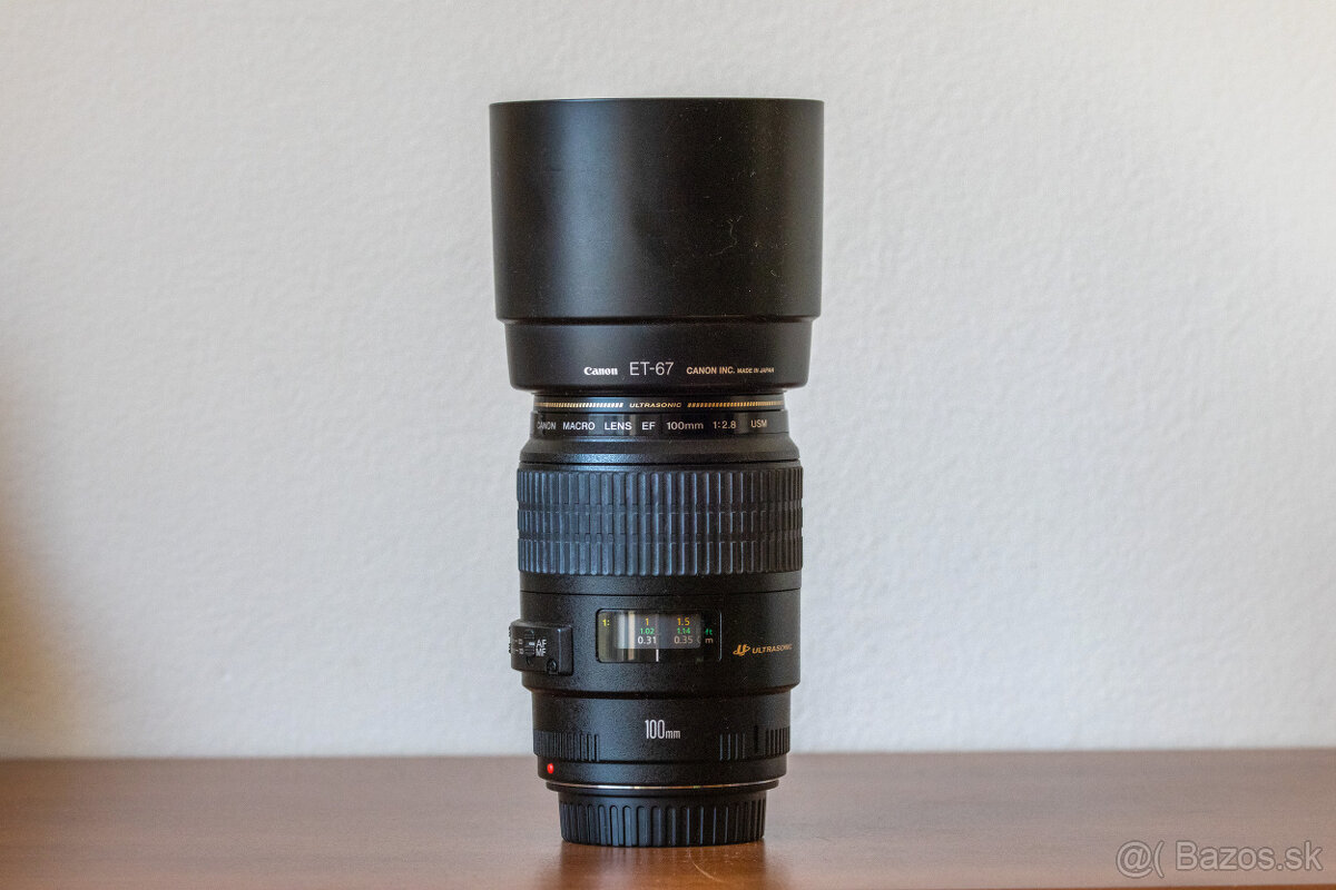 CANON EF 100mm f/2.8 USM MAKRO MACRO f2.8