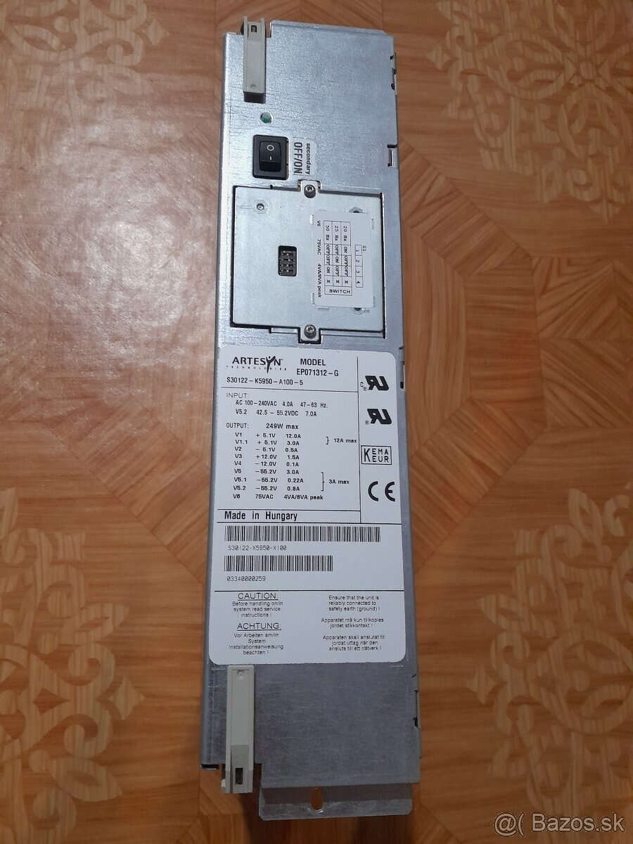 zdroj pre telefonnu ustrednu Siemens
