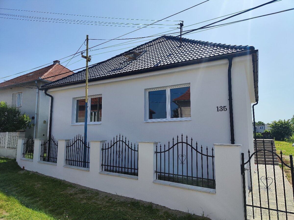 Na predaj kompletne zrekonštruovaný rodinný dom – Bušince (o