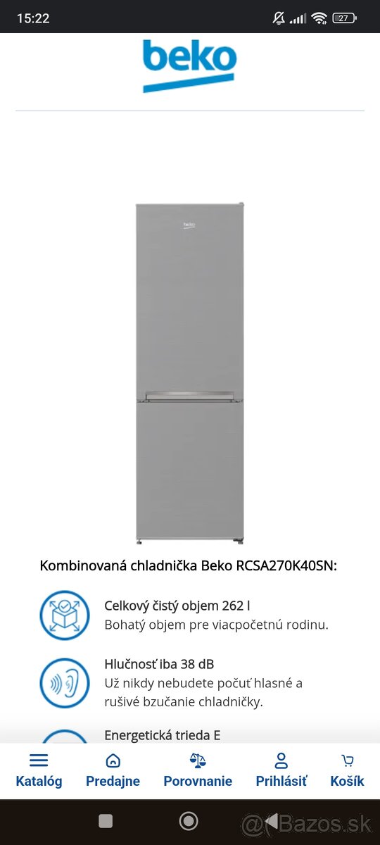 Chladnička s mrazničkou