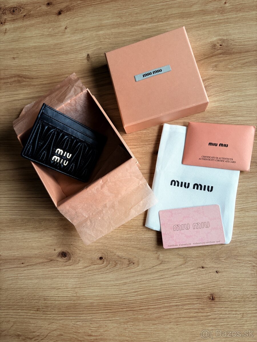 Miu miu cardholder