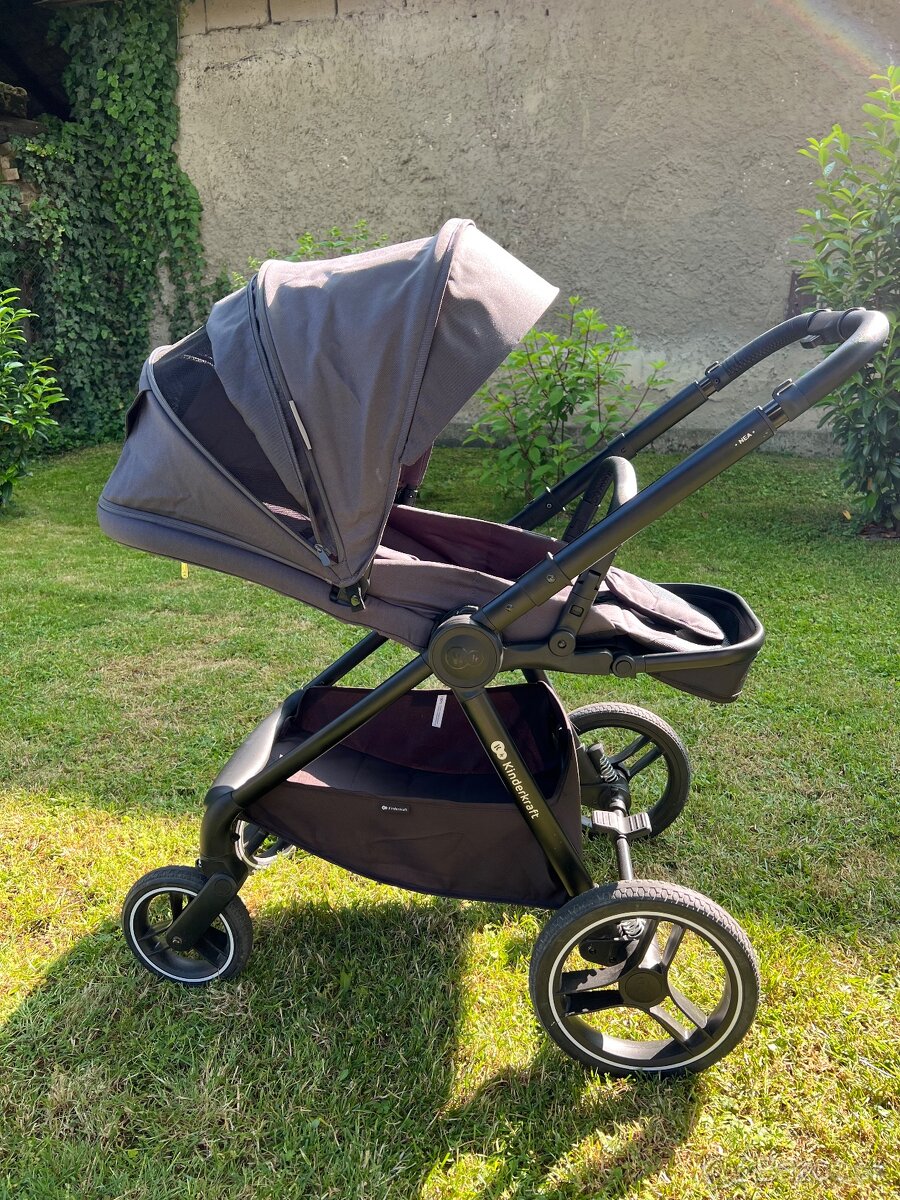 Kinderkraft select Nea 3v1 kočík Deep Grey