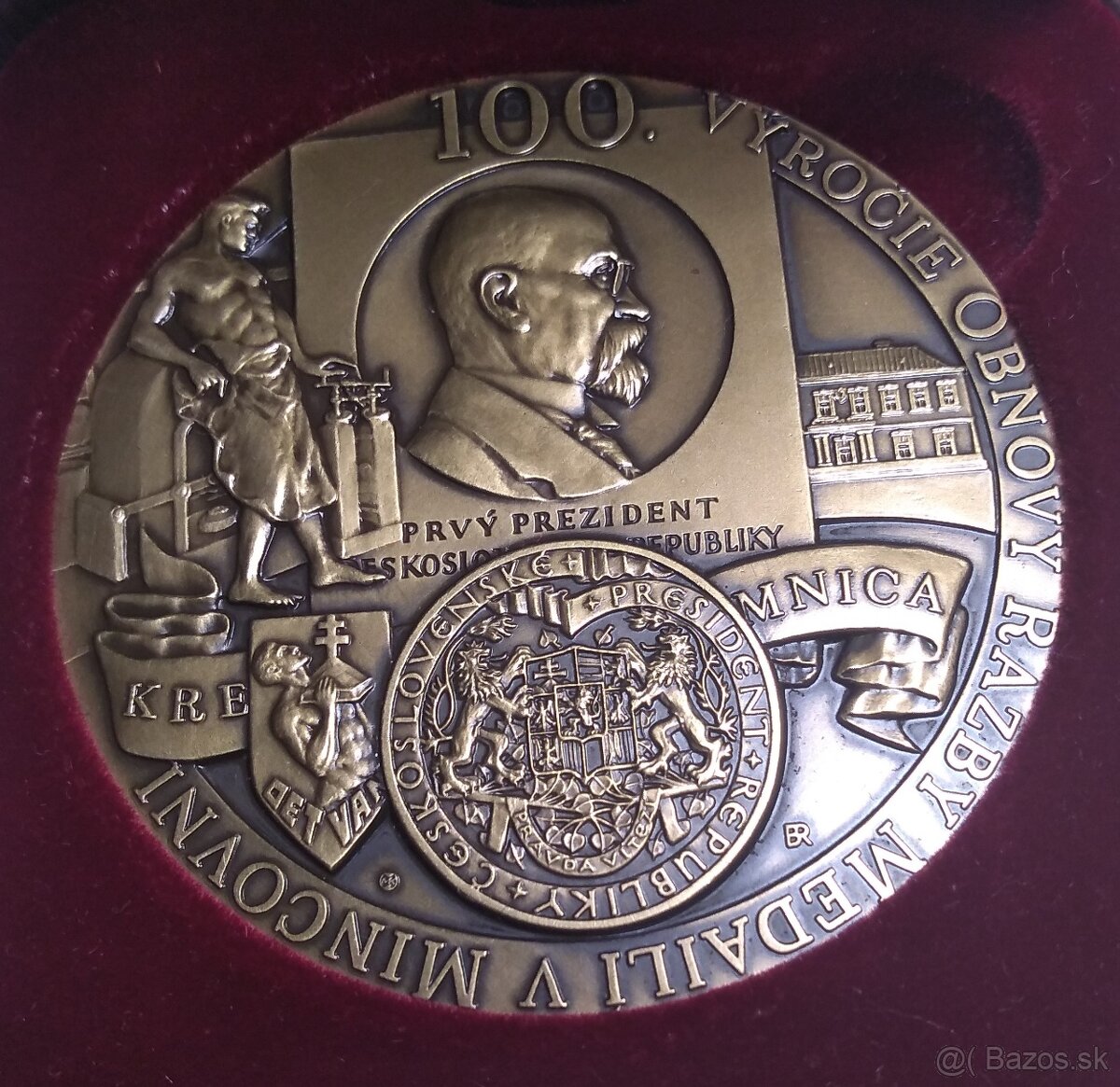 100. výročie obnovenia razby medailí v Mincovni