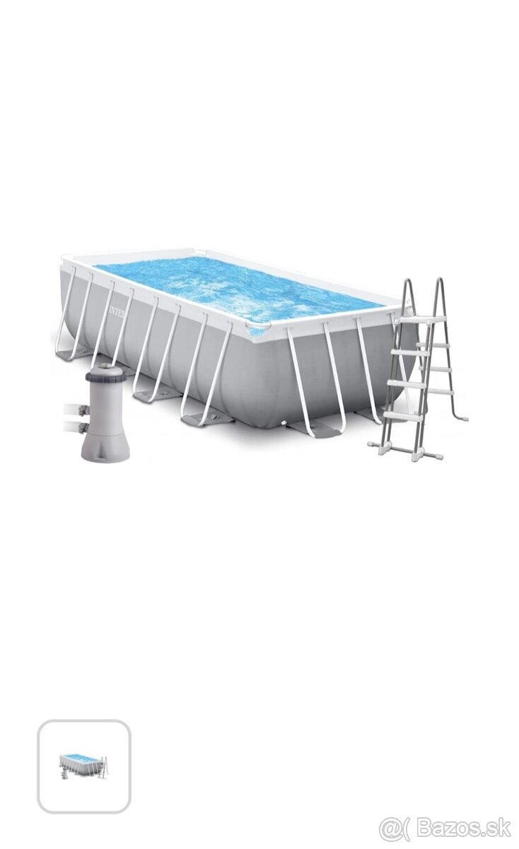 Nadzemny bazen s filtráciou