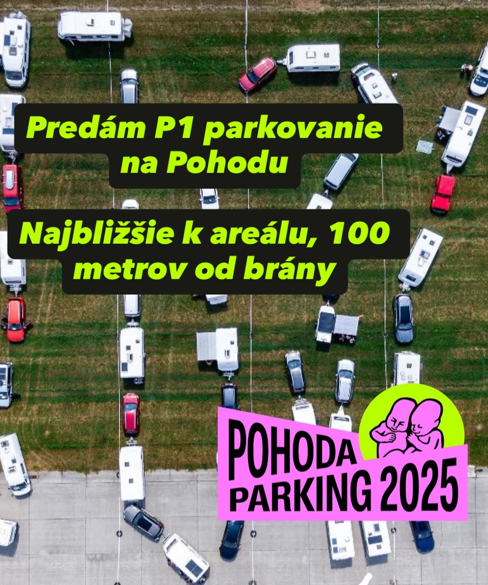 P1 parkovanie pohoda festival