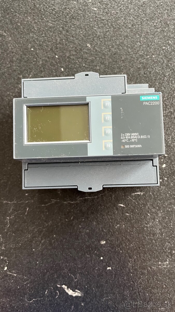 Merač spotreby el. energie Siemens