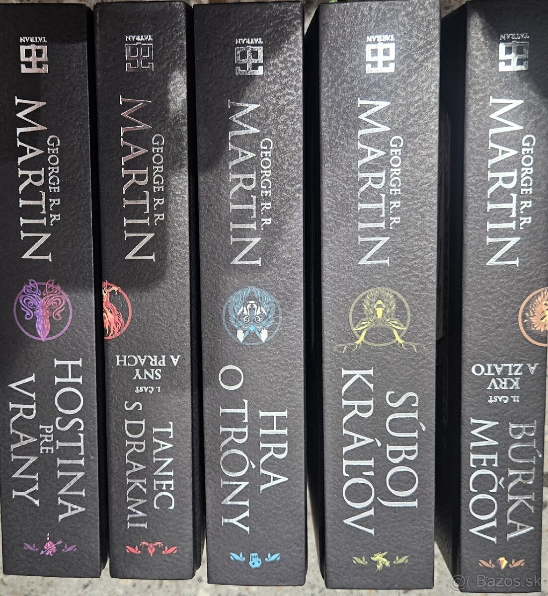 Séria kníh od George R.R. Martin, 1-5
