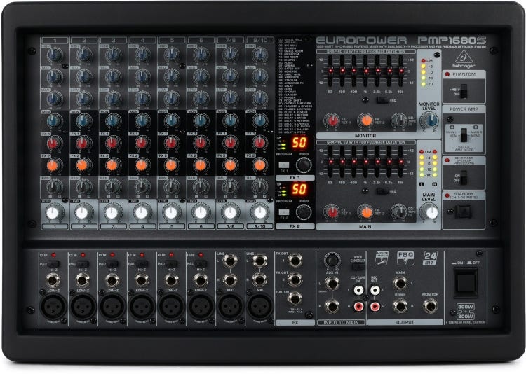 Behringer PMP 1680S