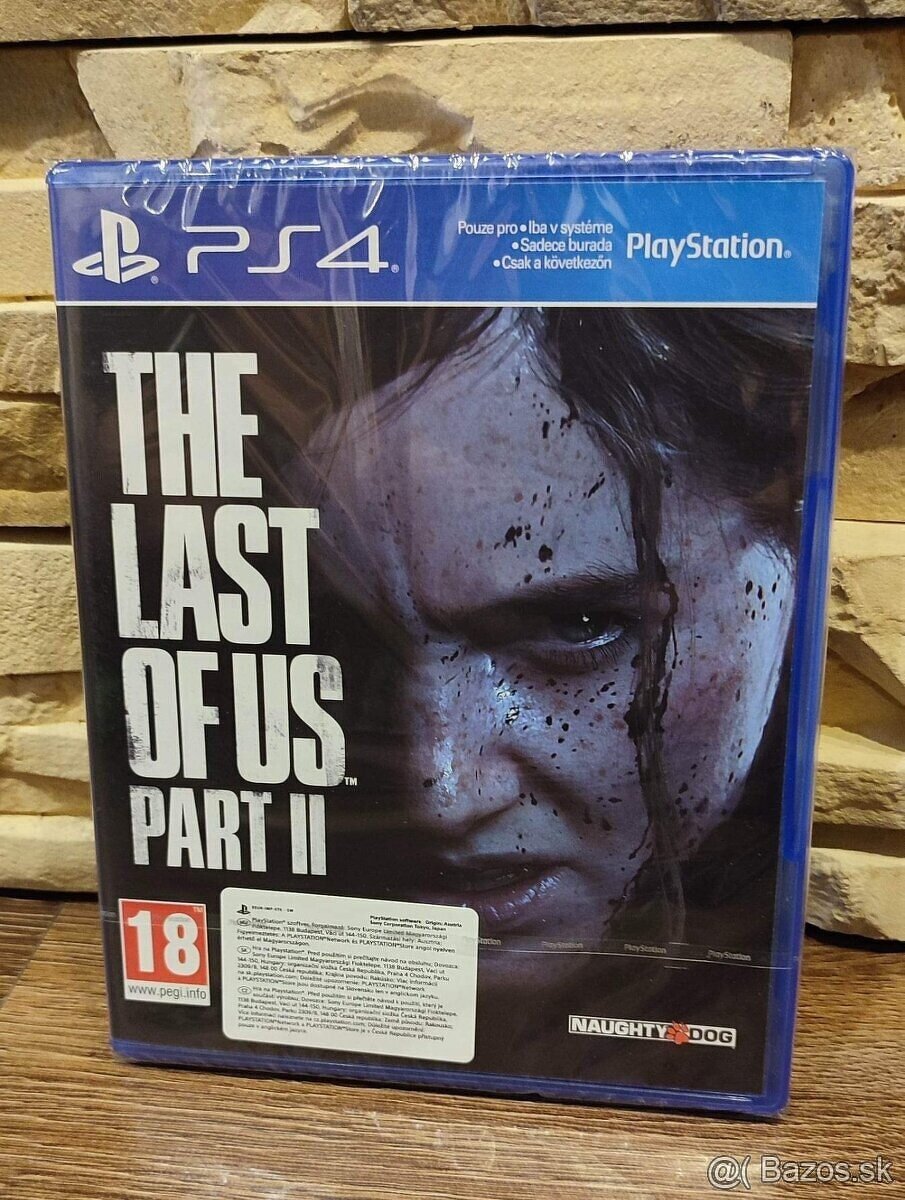 THE LAST OF US   PART  2 CZ    PS4   NOVÉ