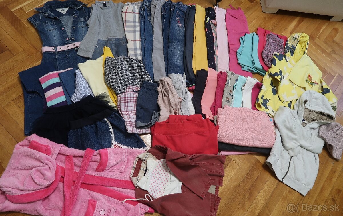 prechodný balík pre dievča veľkosť 104