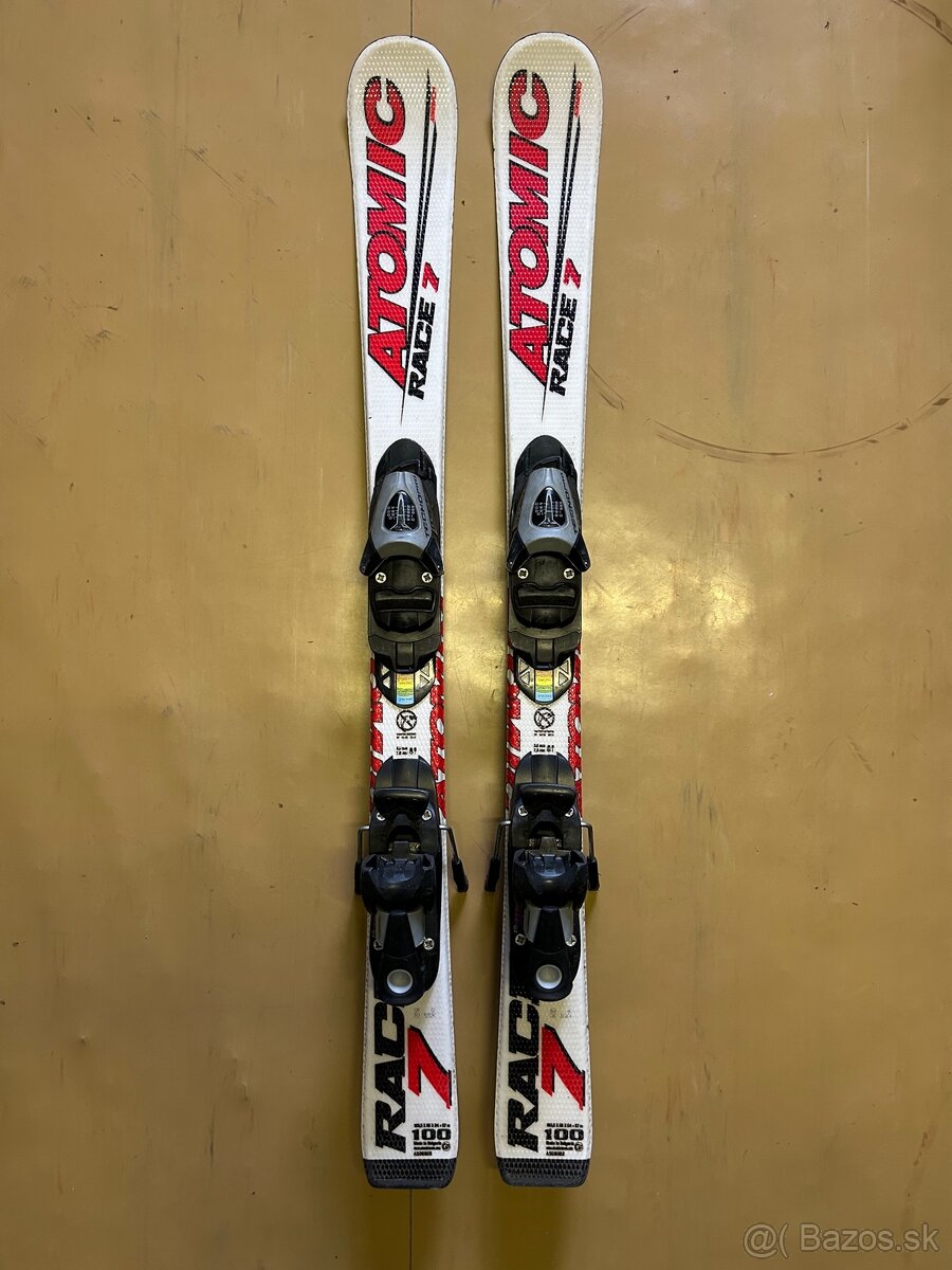 Detske lyze Atomic race 7 100cm s lyziarkami