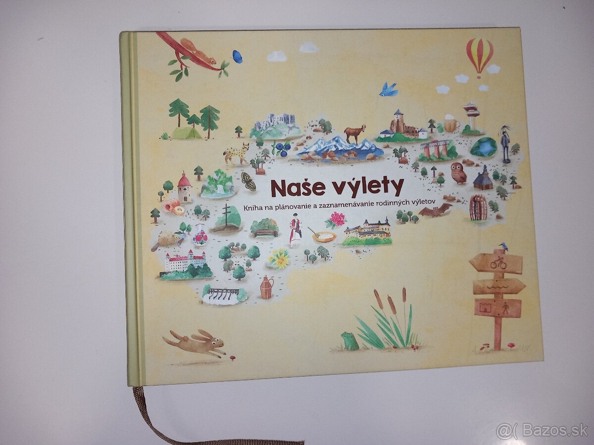 nová kniha-naše výlety