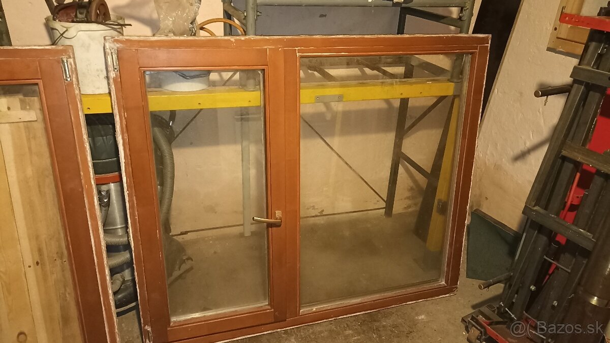 Predám drevené euro okno