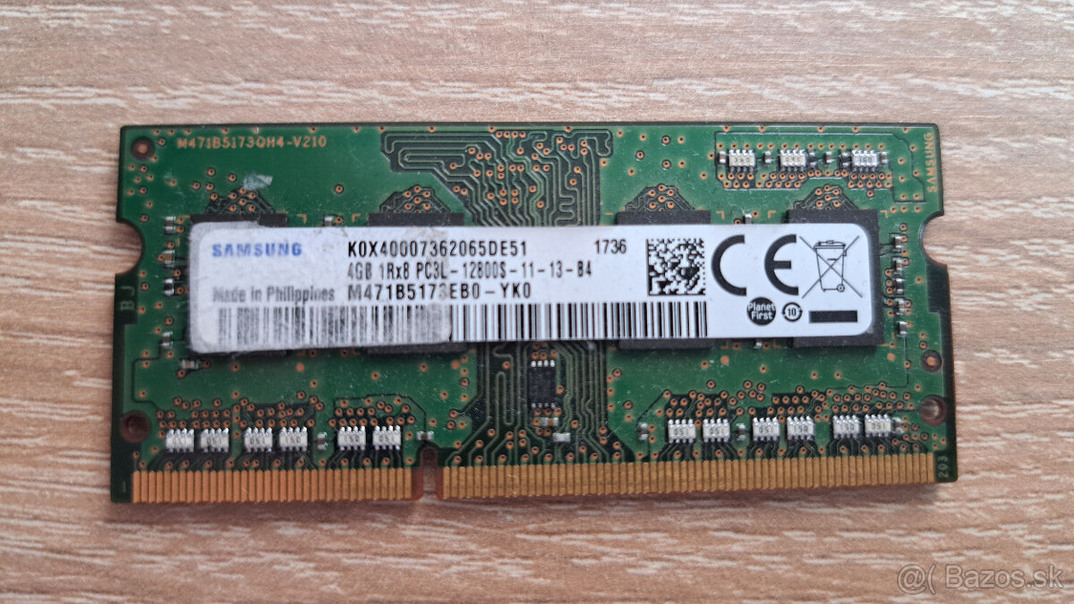 DDR3 Samsung 4GB