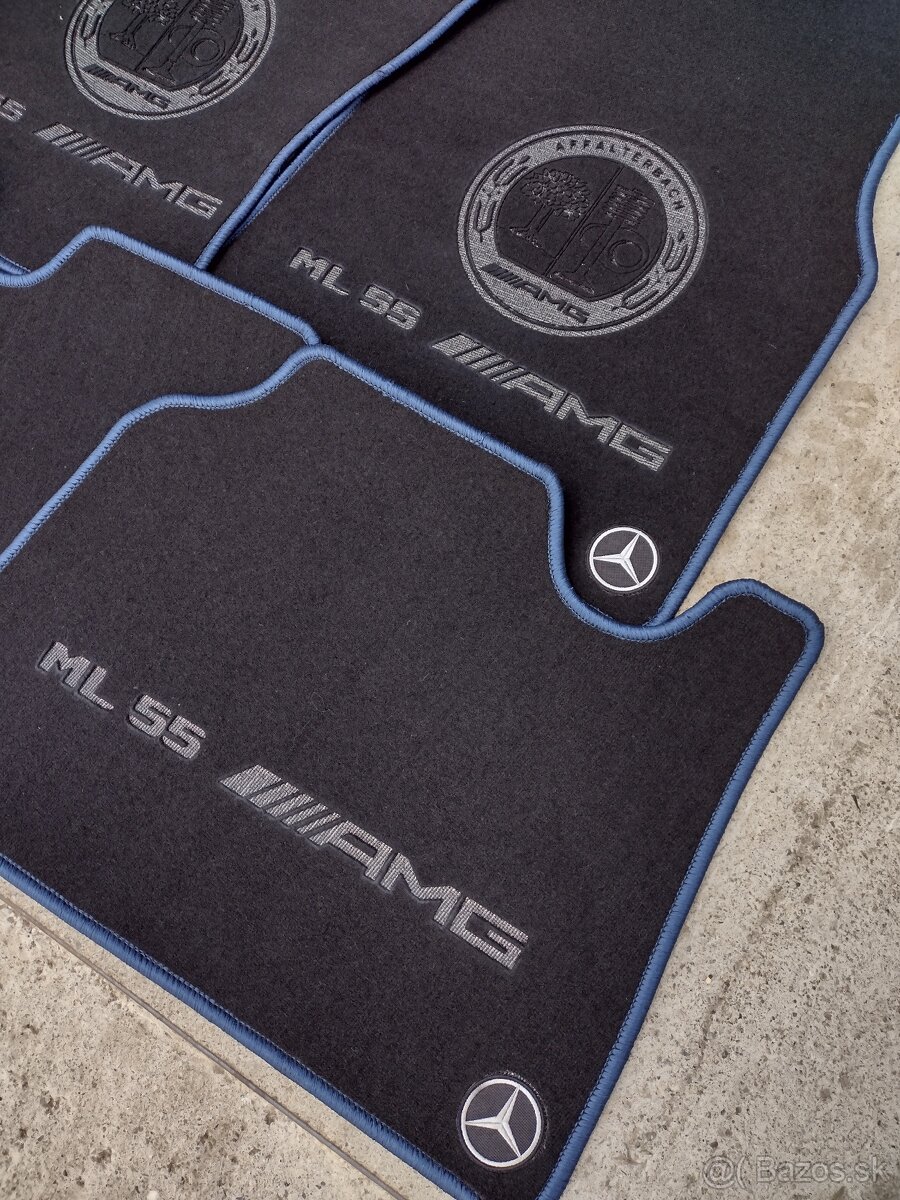Predám auto koberce do vozidla MB ML W163 55AMG