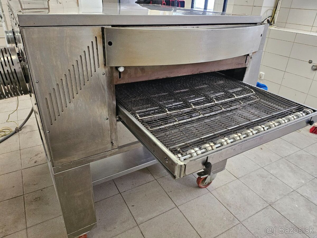 Automatická průchozí pizza pec