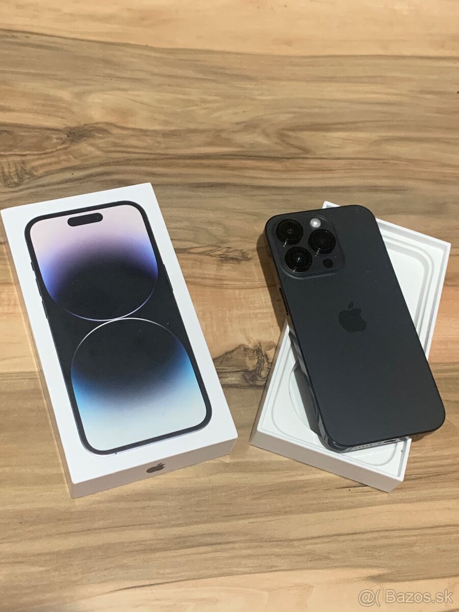 Predám Apple iphone 14 PRO 128GB Black poškodený