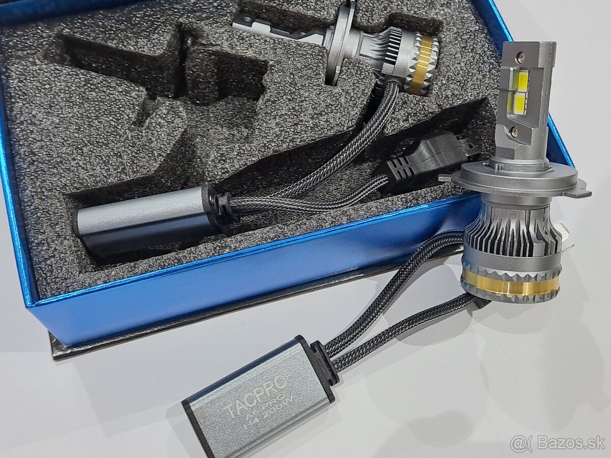 LED žiarovky Extra silné H4 - CANBUS - 200W - 26000Lm