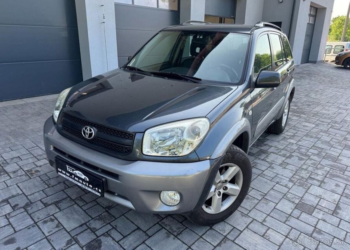Toyota Rav4 2.0 VVT-i, 4x4 benzín manuál 110 kw