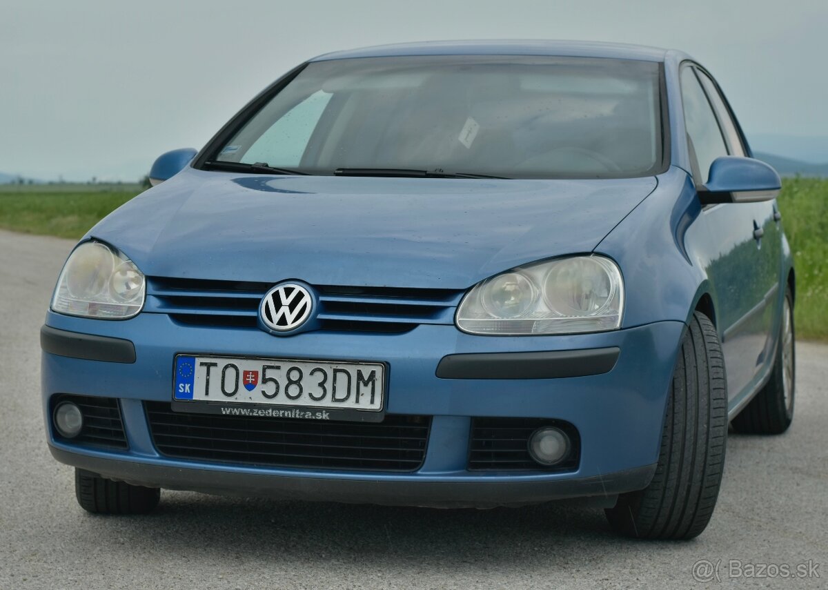 Volkswagen Golf V 1.9 TDI – spoľahlivý diesel – 2005 – 2400