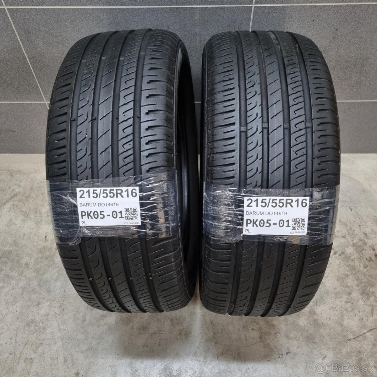 Letné pneumatiky 215/55 R16 BARUM DOT4619