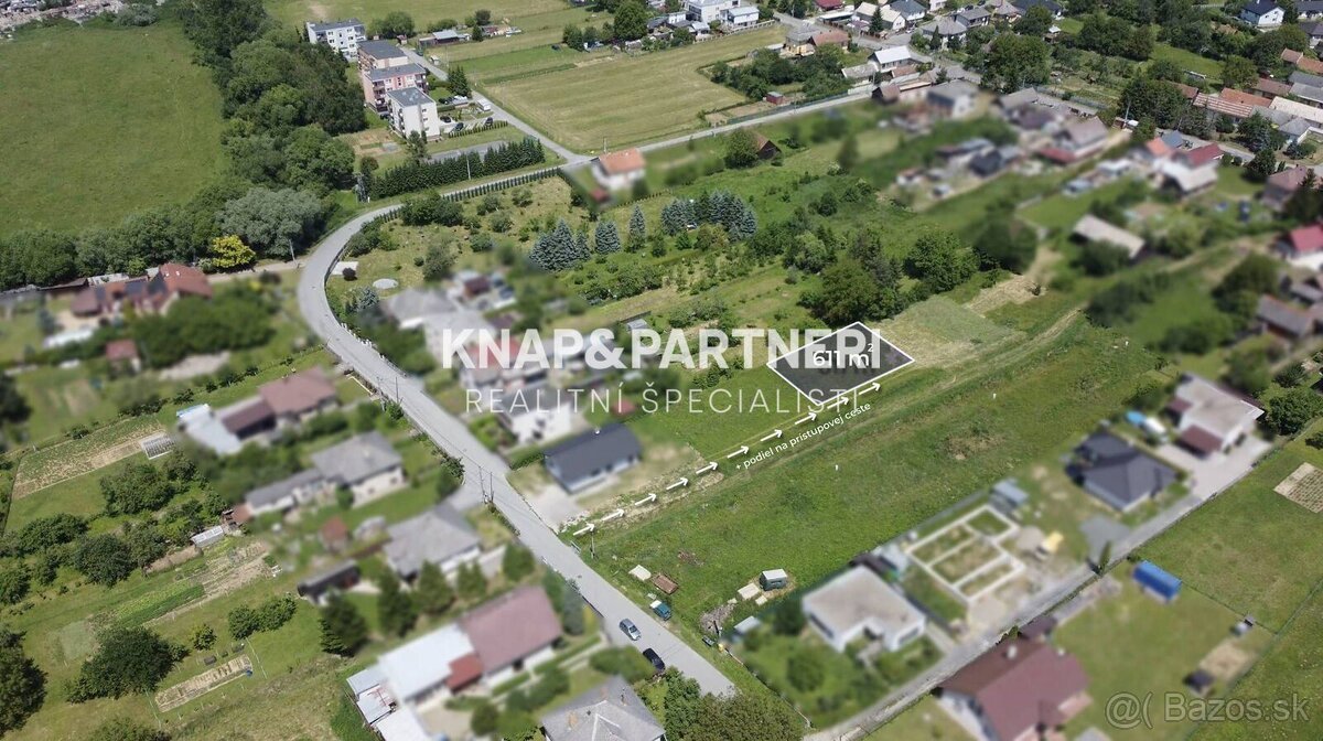 Pozemok na predaj – 611m2, Svinia pri Prešove, s podielom na