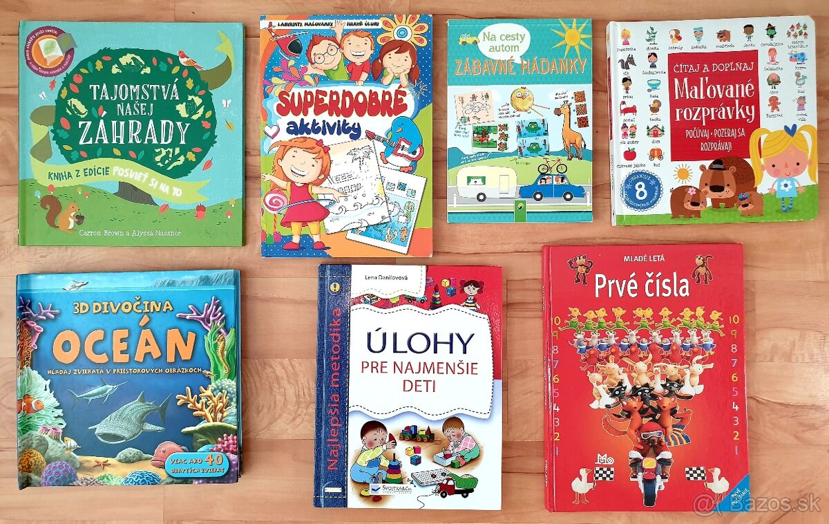 detské knihy - pri kupe spolu suma 80e (za 42 knih)
