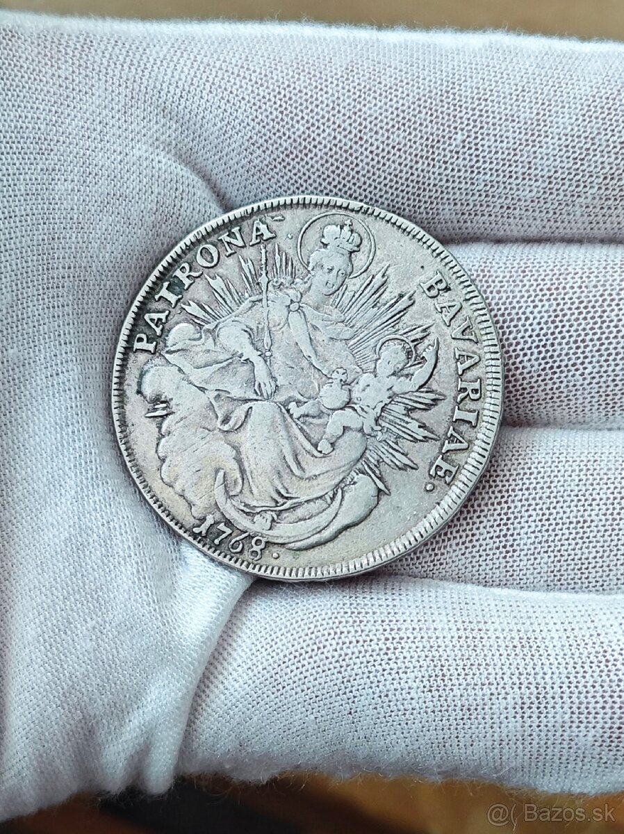 Konvenčny toliar 1768, Maximilian III. Jozef, Bavorsko