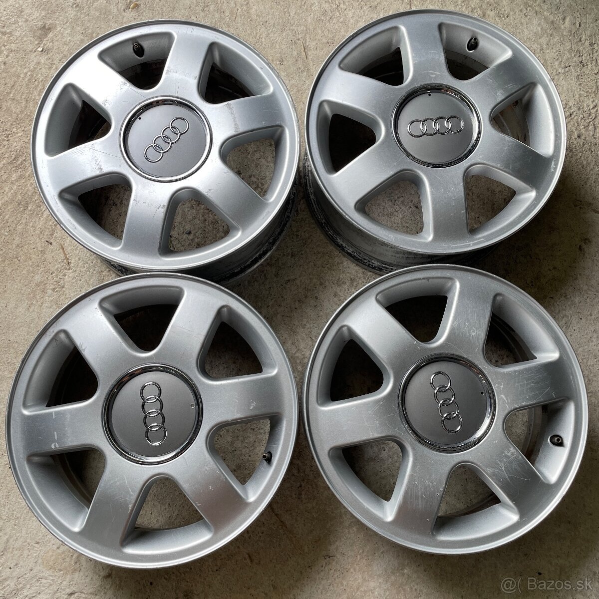 alu disky audi 5x100 r15