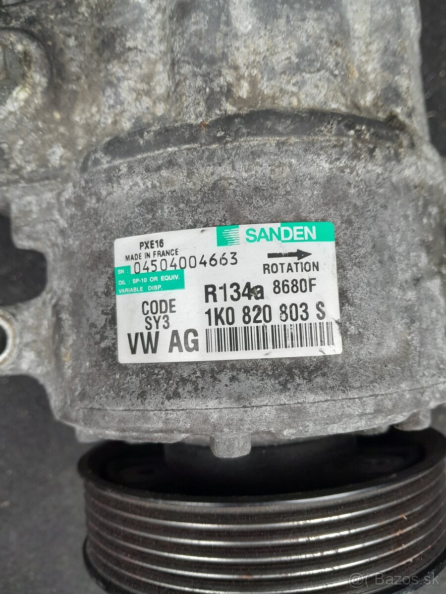Kompresor klimatizácie audi