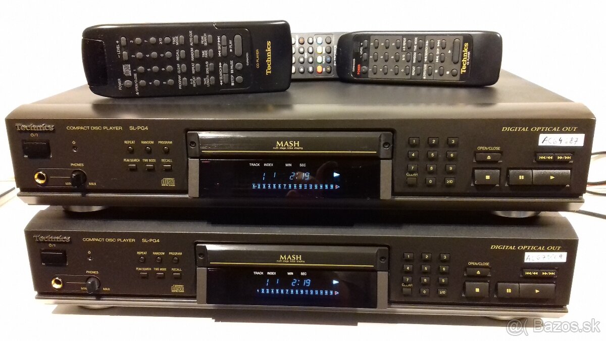 2x CD prehravac TECHNICS SL-PG4 Optical, GERMANY, AC64, AC67