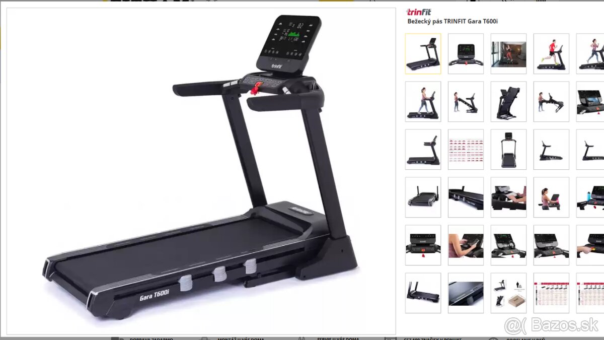 Bežecký pás TRINFIT Gara T600i