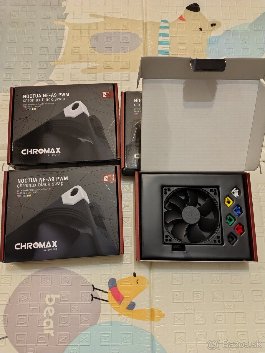 2x Noctua NF-A9 PWM chromax.black.swap