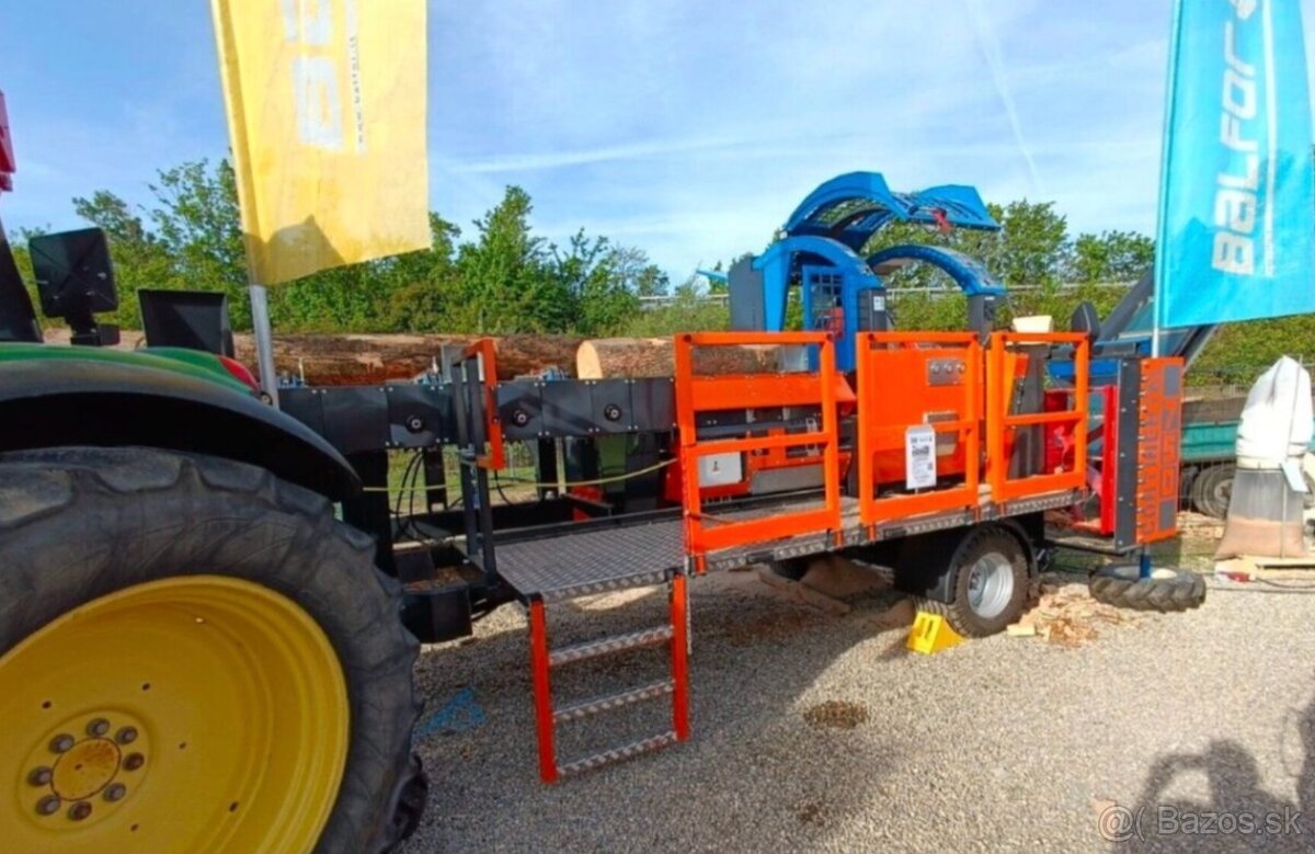Štípací automatická linka Balfor 750 (70cm průměr a 50tun)