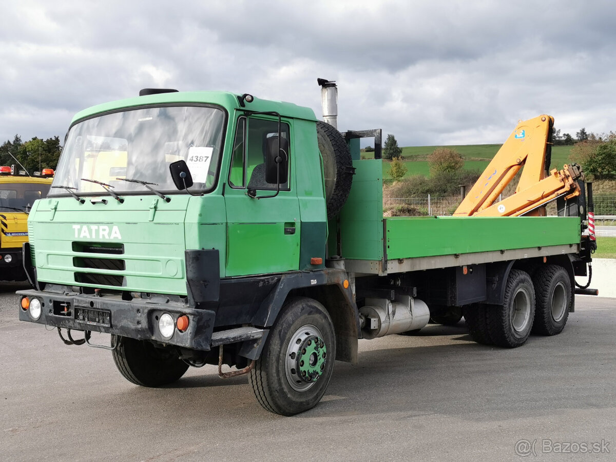 Prodám nákladní automobil TATRA T815 6X6.2 s hydr. rukou