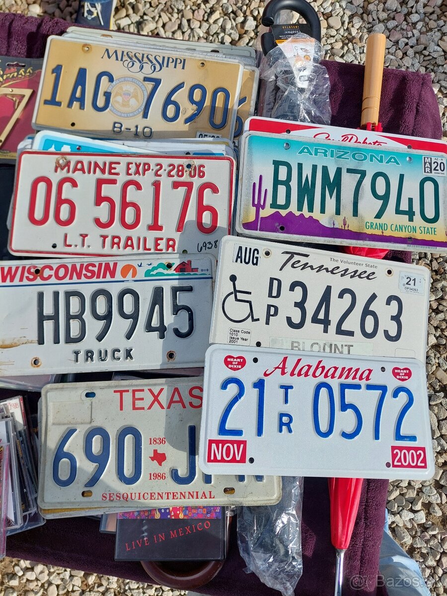 Americké ŠPZ,  USA ŠPZ