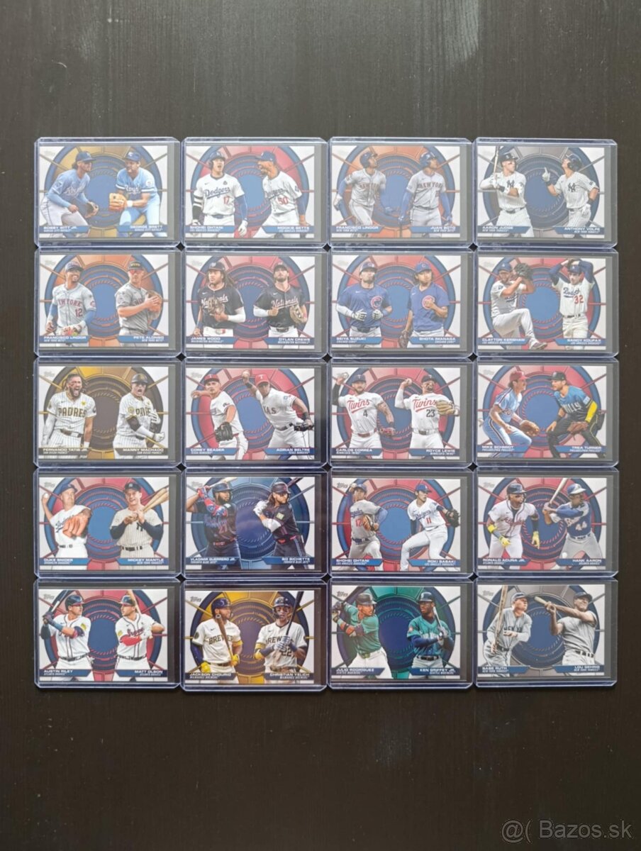 Baseball FULL INSERT SET - Dynamic Duos (Topps S2 2025)