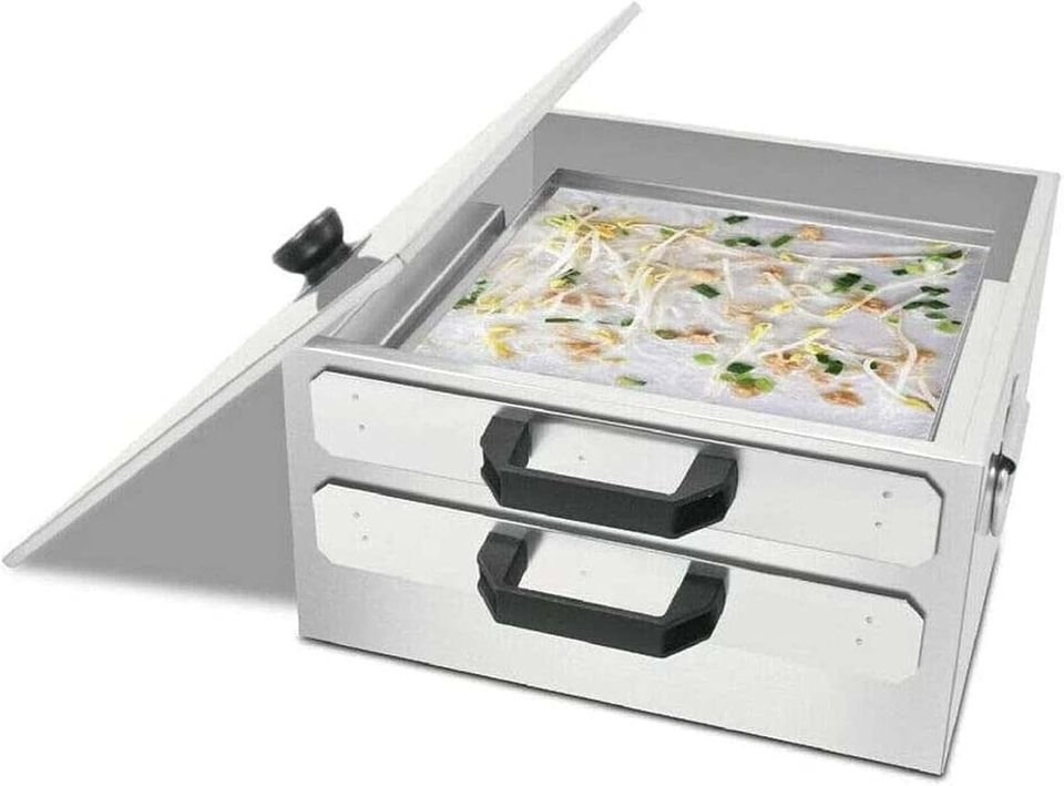 Nerezové parní zařízení k výrobě rýžových nudlí, rolek