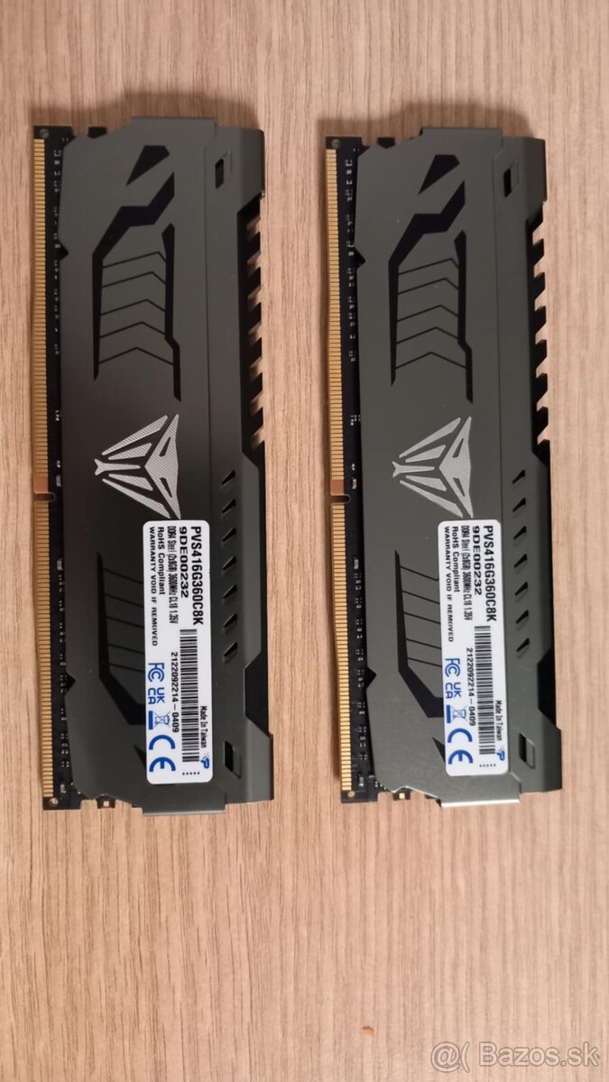 Predam Ramky 2x 8GB PATRIOT Viper Steel DDR4 2x8GB