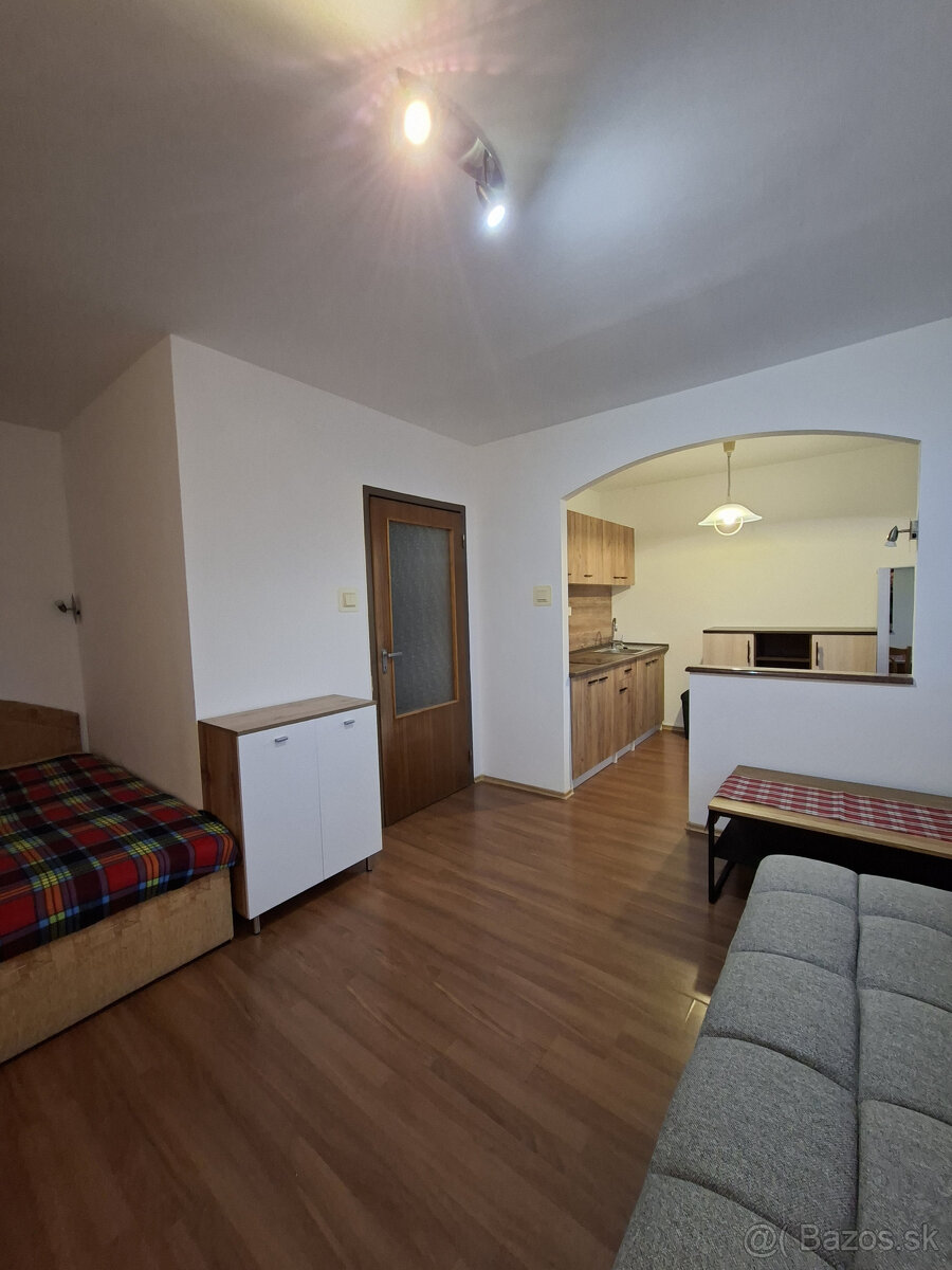 PRENÁJOM - Zariadený 1 izbový byt Martin - Ľadoveň