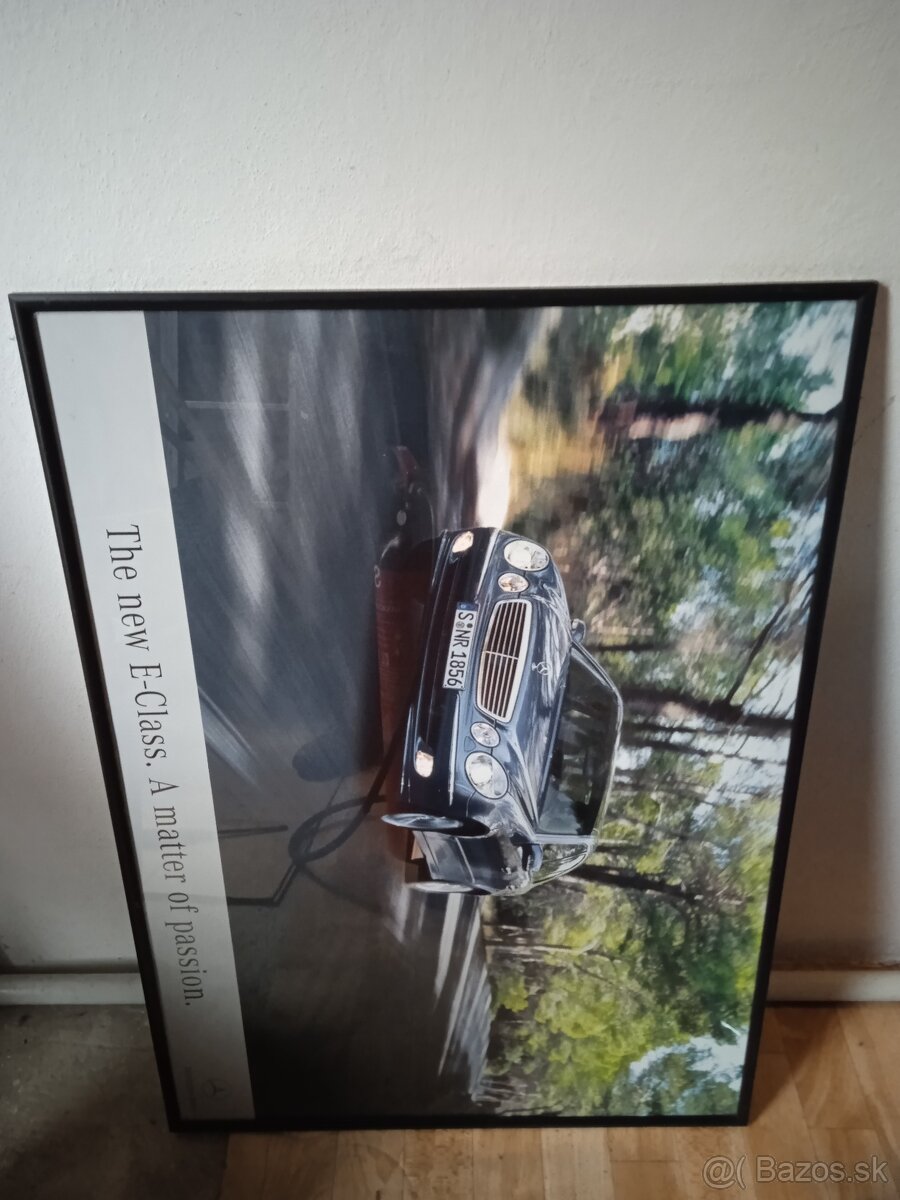 Zarámované plagáty pod plexisklom-10kusov